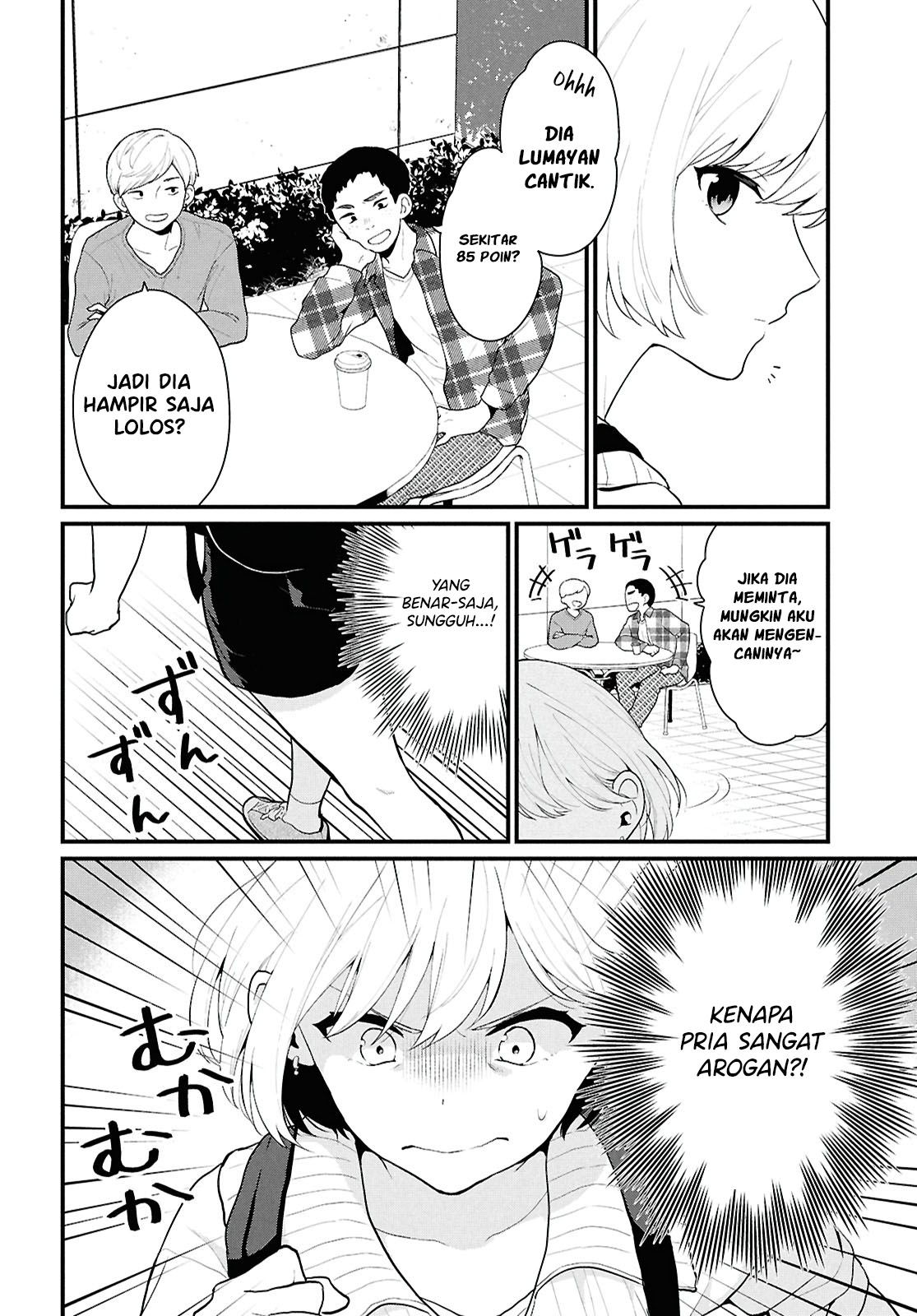 Danjo Hi 1:5 no Sekai demo Futsuu ni Ikirareru to Omotta? Gekiomo Kanjou na Kanojo-tachi ga Mujikaku Danshi ni Hanrou saretara Chapter 1 - halaman 12