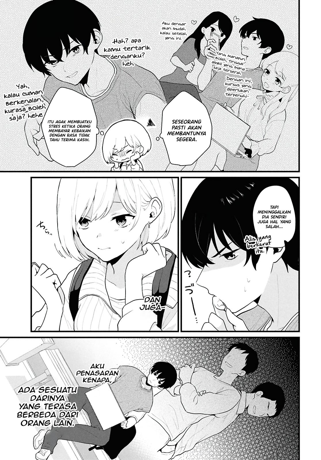 Danjo Hi 1:5 no Sekai demo Futsuu ni Ikirareru to Omotta? Gekiomo Kanjou na Kanojo-tachi ga Mujikaku Danshi ni Hanrou saretara Chapter 1 - halaman 21