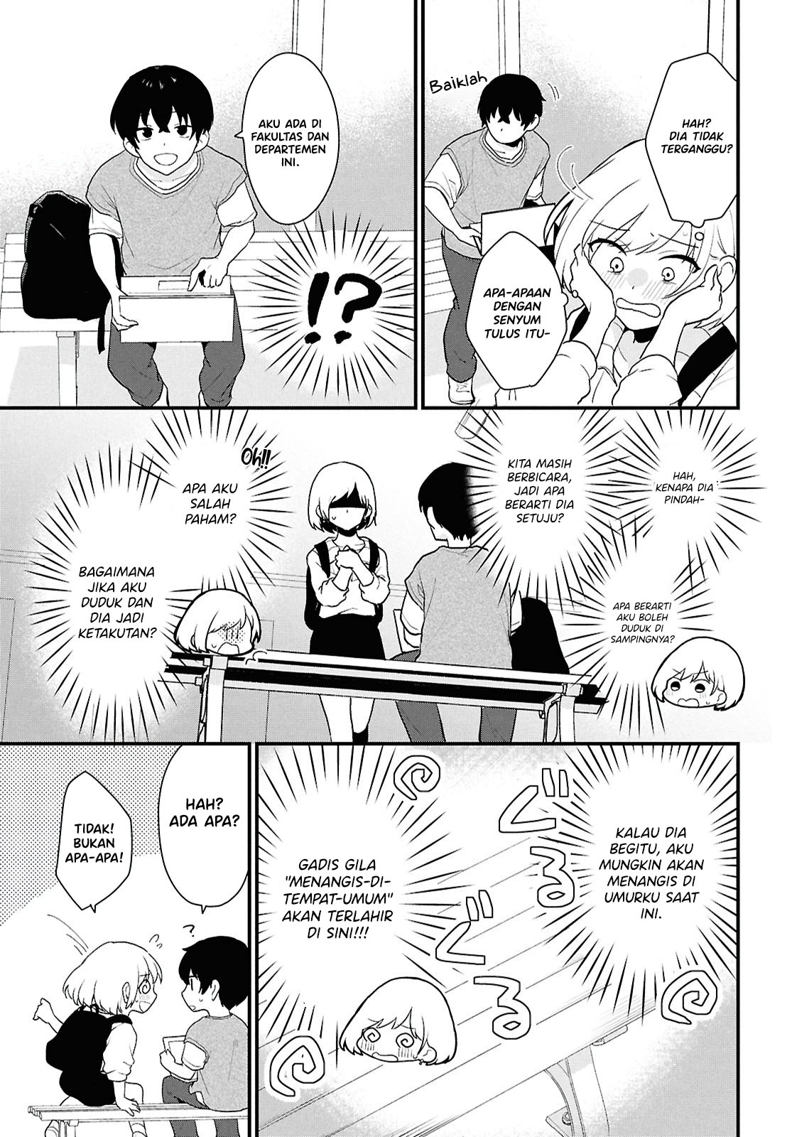 Danjo Hi 1:5 no Sekai demo Futsuu ni Ikirareru to Omotta? Gekiomo Kanjou na Kanojo-tachi ga Mujikaku Danshi ni Hanrou saretara Chapter 1 - halaman 25