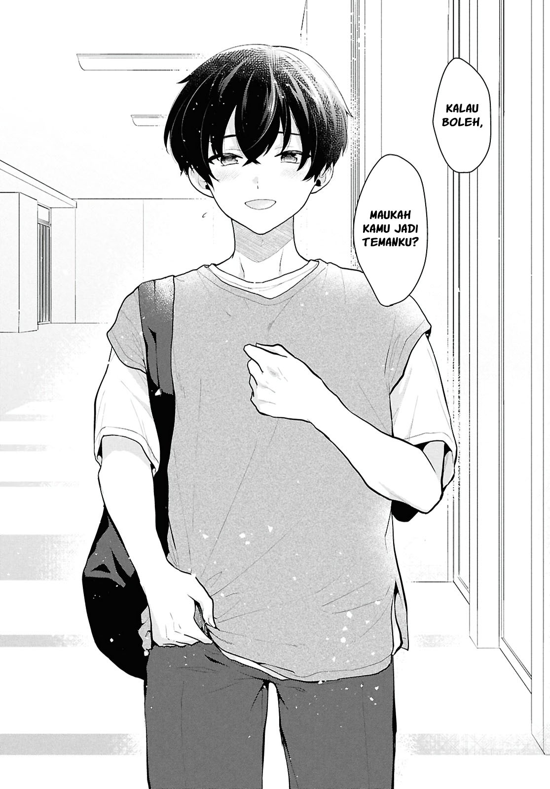 Danjo Hi 1:5 no Sekai demo Futsuu ni Ikirareru to Omotta? Gekiomo Kanjou na Kanojo-tachi ga Mujikaku Danshi ni Hanrou saretara Chapter 1 - halaman 34