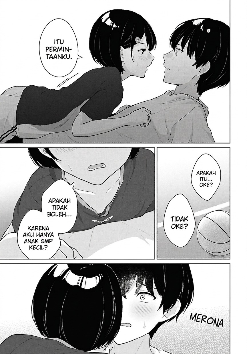 Danjo Hi 1:5 no Sekai demo Futsuu ni Ikirareru to Omotta? Gekiomo Kanjou na Kanojo-tachi ga Mujikaku Danshi ni Hanrou saretara Chapter 19 - halaman 32