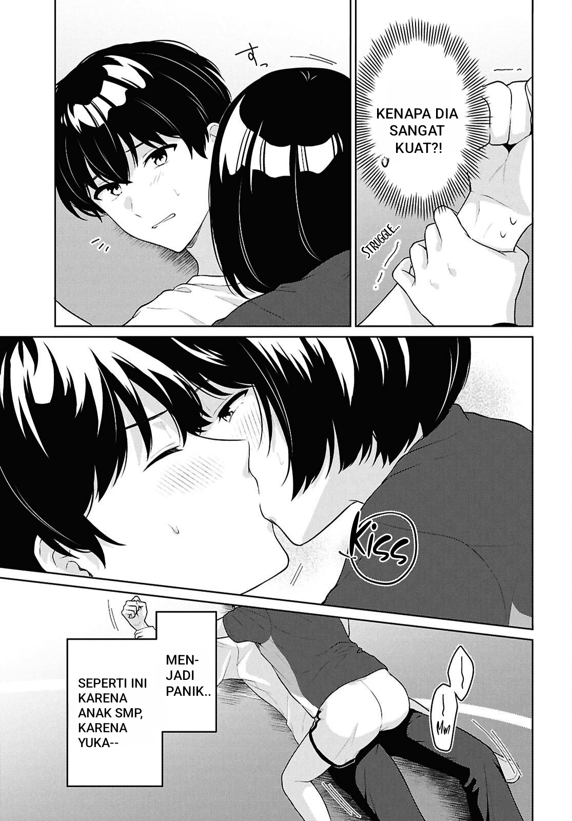 Danjo Hi 1:5 no Sekai demo Futsuu ni Ikirareru to Omotta? Gekiomo Kanjou na Kanojo-tachi ga Mujikaku Danshi ni Hanrou saretara Chapter 19 - halaman 34