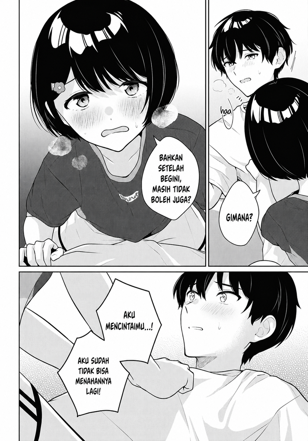 Danjo Hi 1:5 no Sekai demo Futsuu ni Ikirareru to Omotta? Gekiomo Kanjou na Kanojo-tachi ga Mujikaku Danshi ni Hanrou saretara Chapter 19 - halaman 35