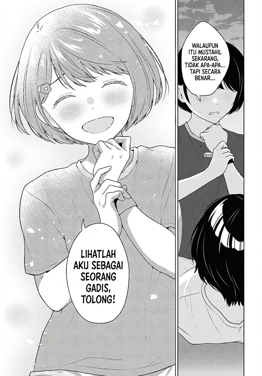 Danjo Hi 1:5 no Sekai demo Futsuu ni Ikirareru to Omotta? Gekiomo Kanjou na Kanojo-tachi ga Mujikaku Danshi ni Hanrou saretara Chapter 19 - halaman 36