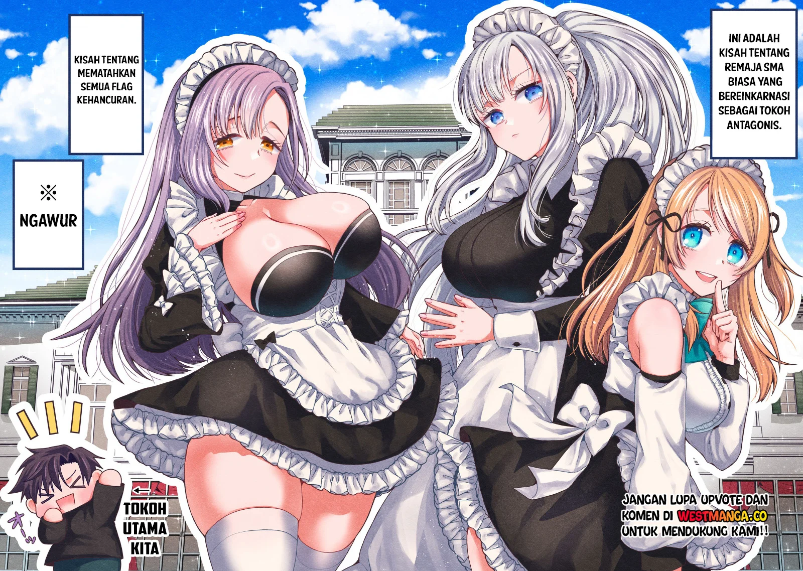 Danjo-hi bagutteiru noni Akuyaku Tensei da to omoikondeiru Yatsu Chapter 1 - halaman 3