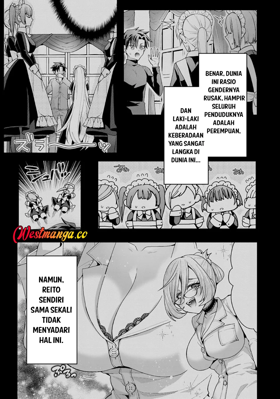 Danjo-hi bagutteiru noni Akuyaku Tensei da to omoikondeiru Yatsu Chapter 1 - halaman 42