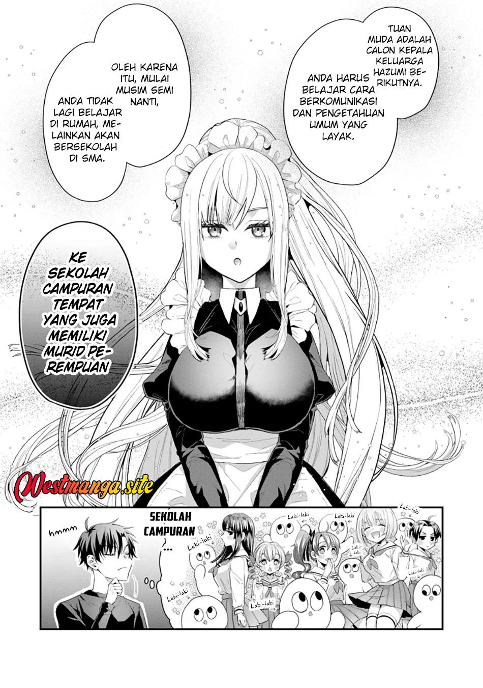 Danjo-hi bagutteiru noni Akuyaku Tensei da to omoikondeiru Yatsu Chapter 3 - halaman 6