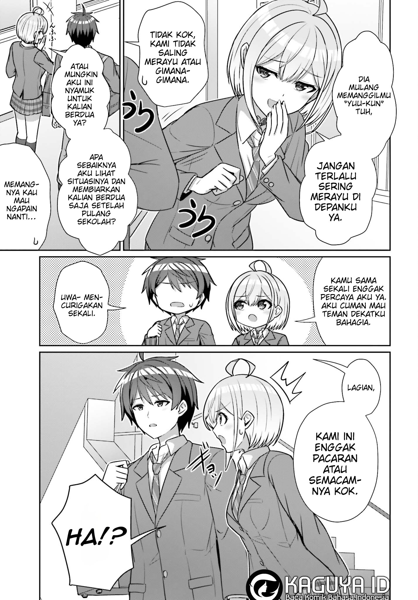 Danjo no Yuujou wa Seiritsu suru? (Iya, Shinai!!) Chapter 16 - halaman 4
