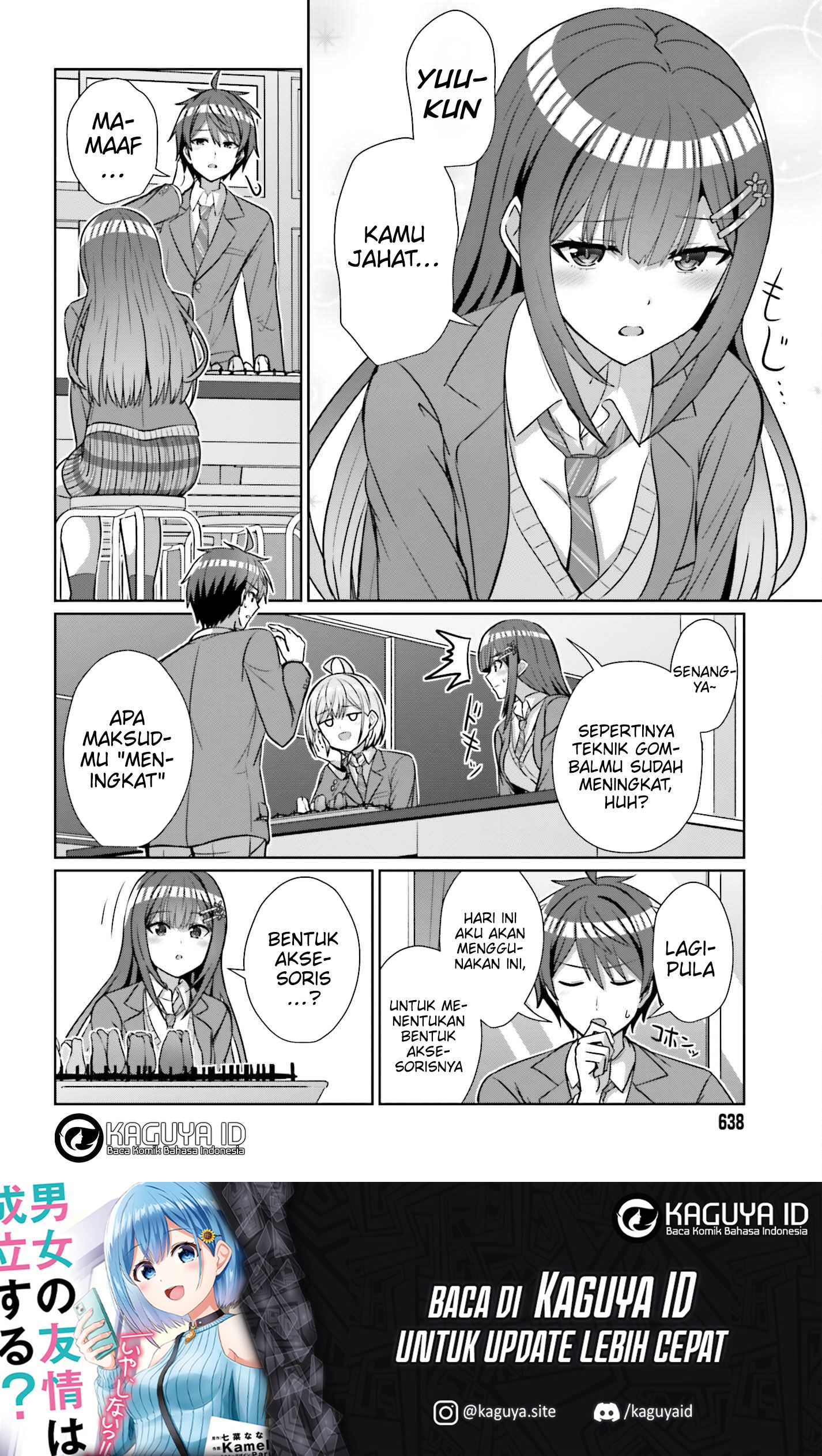 Danjo no Yuujou wa Seiritsu suru? (Iya, Shinai!!) Chapter 18 - halaman 15