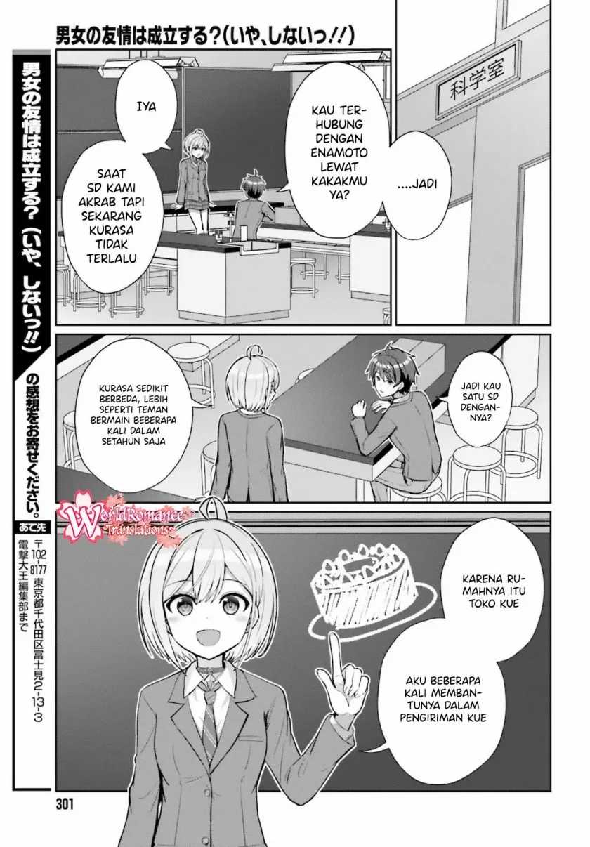 Danjo no Yuujou wa Seiritsu suru? (Iya, Shinai!!) Chapter 4 - halaman 16