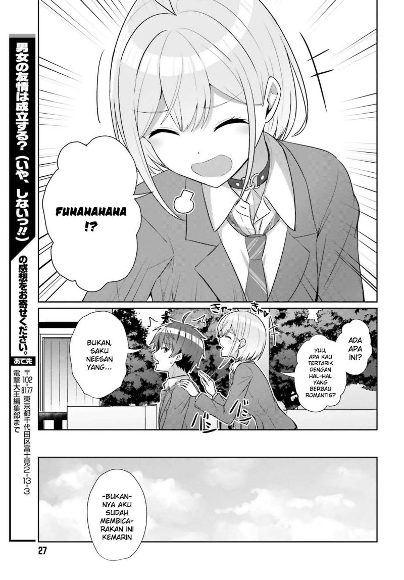Danjo no Yuujou wa Seiritsu suru? (Iya, Shinai!!) Chapter 8 - halaman 23