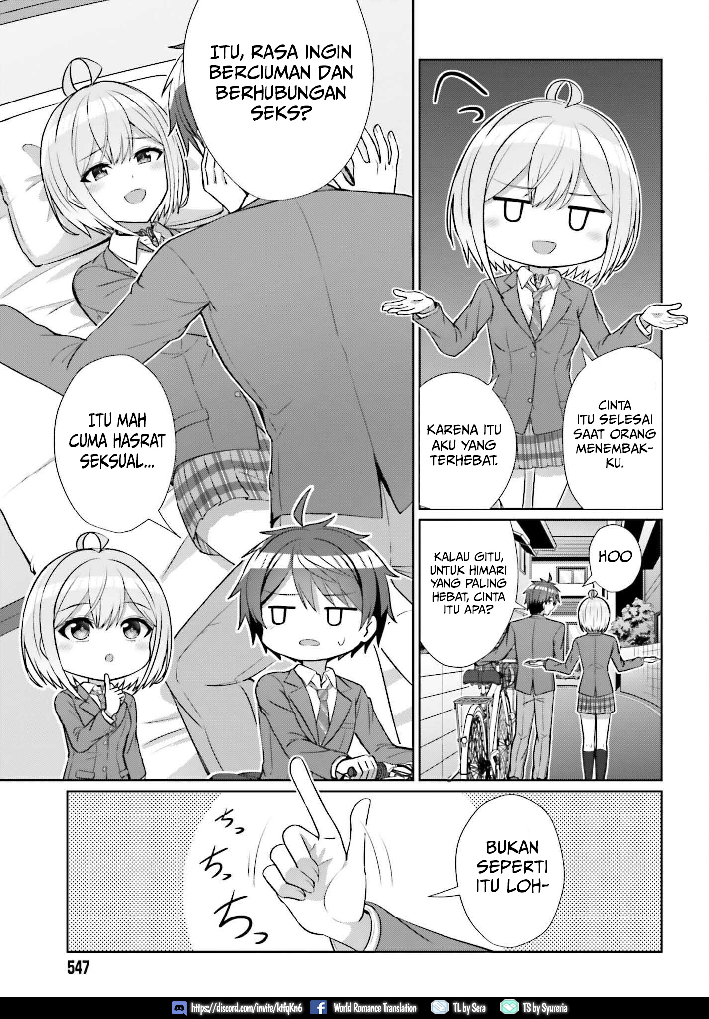 Danjo no Yuujou wa Seiritsu suru? (Iya, Shinai!!) Chapter 9 - halaman 12