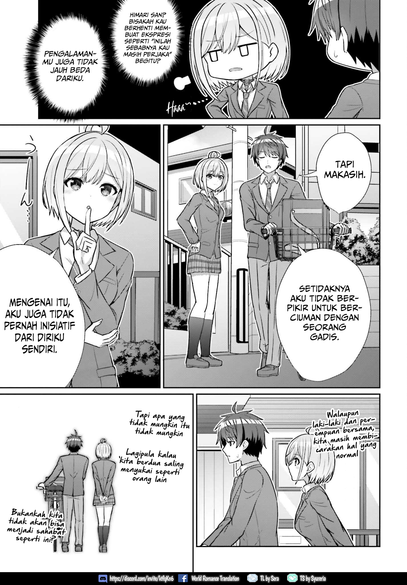 Danjo no Yuujou wa Seiritsu suru? (Iya, Shinai!!) Chapter 9 - halaman 16