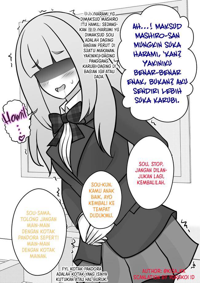 Danjohi 1:39 no Heikou Sekai wa Omoi no Hoka Futsuu Chapter 114 - halaman 9