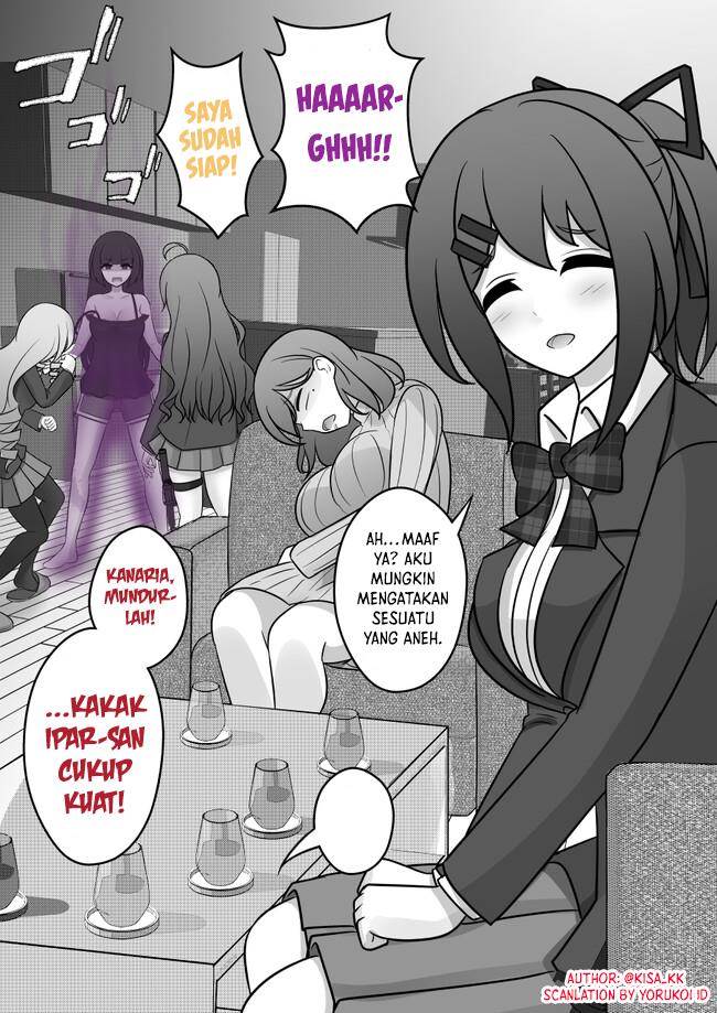 Danjohi 1:39 no Heikou Sekai wa Omoi no Hoka Futsuu Chapter 127 - halaman 1