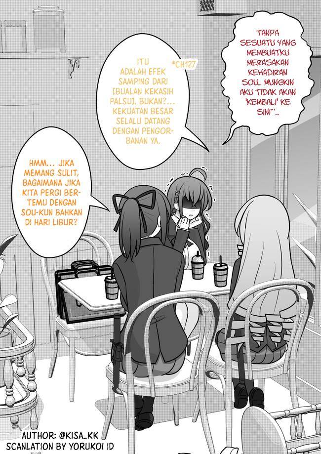 Danjohi 1:39 no Heikou Sekai wa Omoi no Hoka Futsuu Chapter 131 - halaman 5