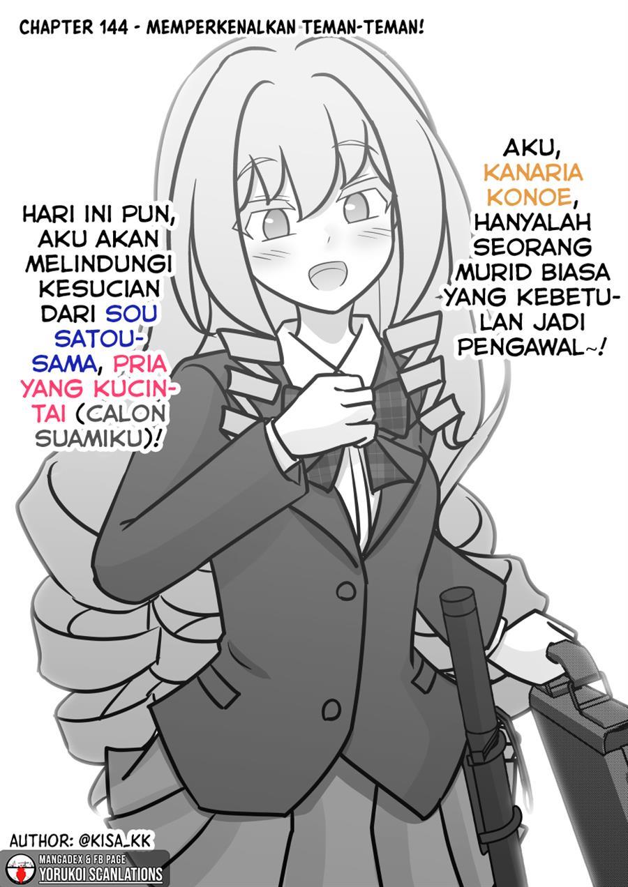 Danjohi 1:39 no Heikou Sekai wa Omoi no Hoka Futsuu Chapter 144 - halaman 1