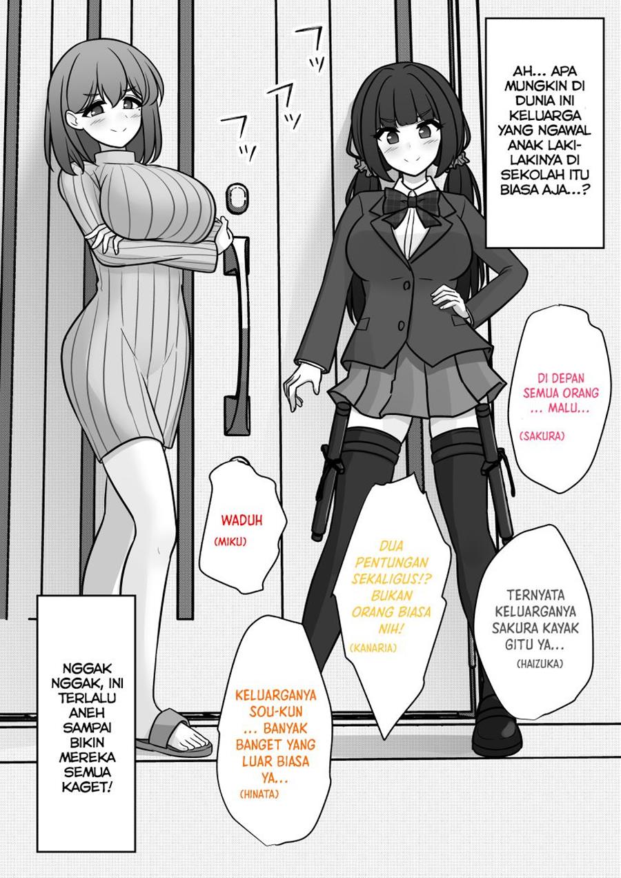 Danjohi 1:39 no Heikou Sekai wa Omoi no Hoka Futsuu Chapter 149 - halaman 1