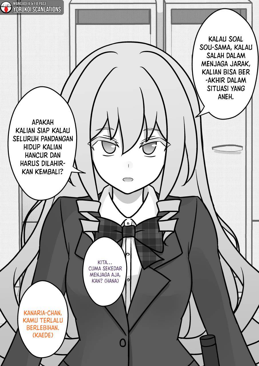 Danjohi 1:39 no Heikou Sekai wa Omoi no Hoka Futsuu Chapter 154 - halaman 2