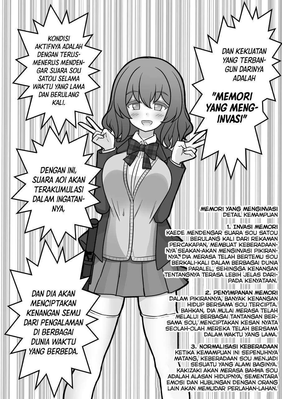 Danjohi 1:39 no Heikou Sekai wa Omoi no Hoka Futsuu Chapter 155 - halaman 2
