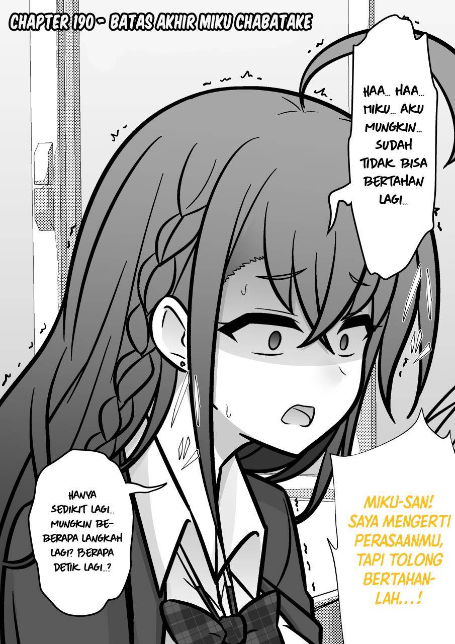 Danjohi 1:39 no Heikou Sekai wa Omoi no Hoka Futsuu Chapter 190 - halaman 1