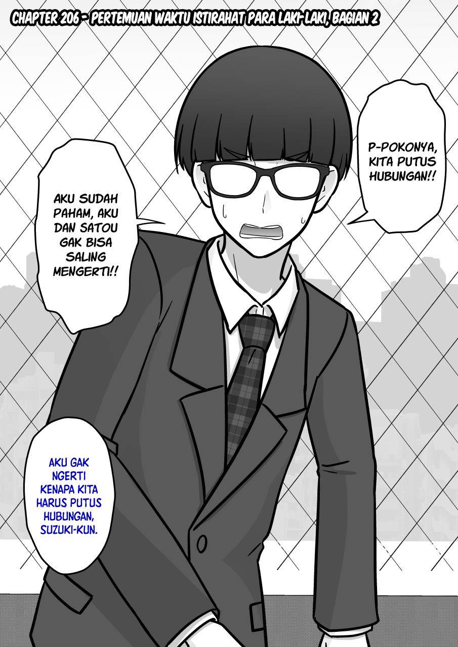 Danjohi 1:39 no Heikou Sekai wa Omoi no Hoka Futsuu Chapter 206 - halaman 1