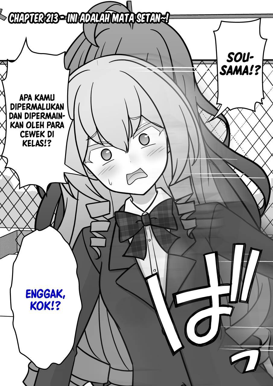 Danjohi 1:39 no Heikou Sekai wa Omoi no Hoka Futsuu Chapter 213 - halaman 1