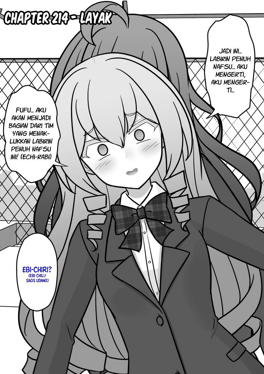 Danjohi 1:39 no Heikou Sekai wa Omoi no Hoka Futsuu Chapter 214 - halaman 1