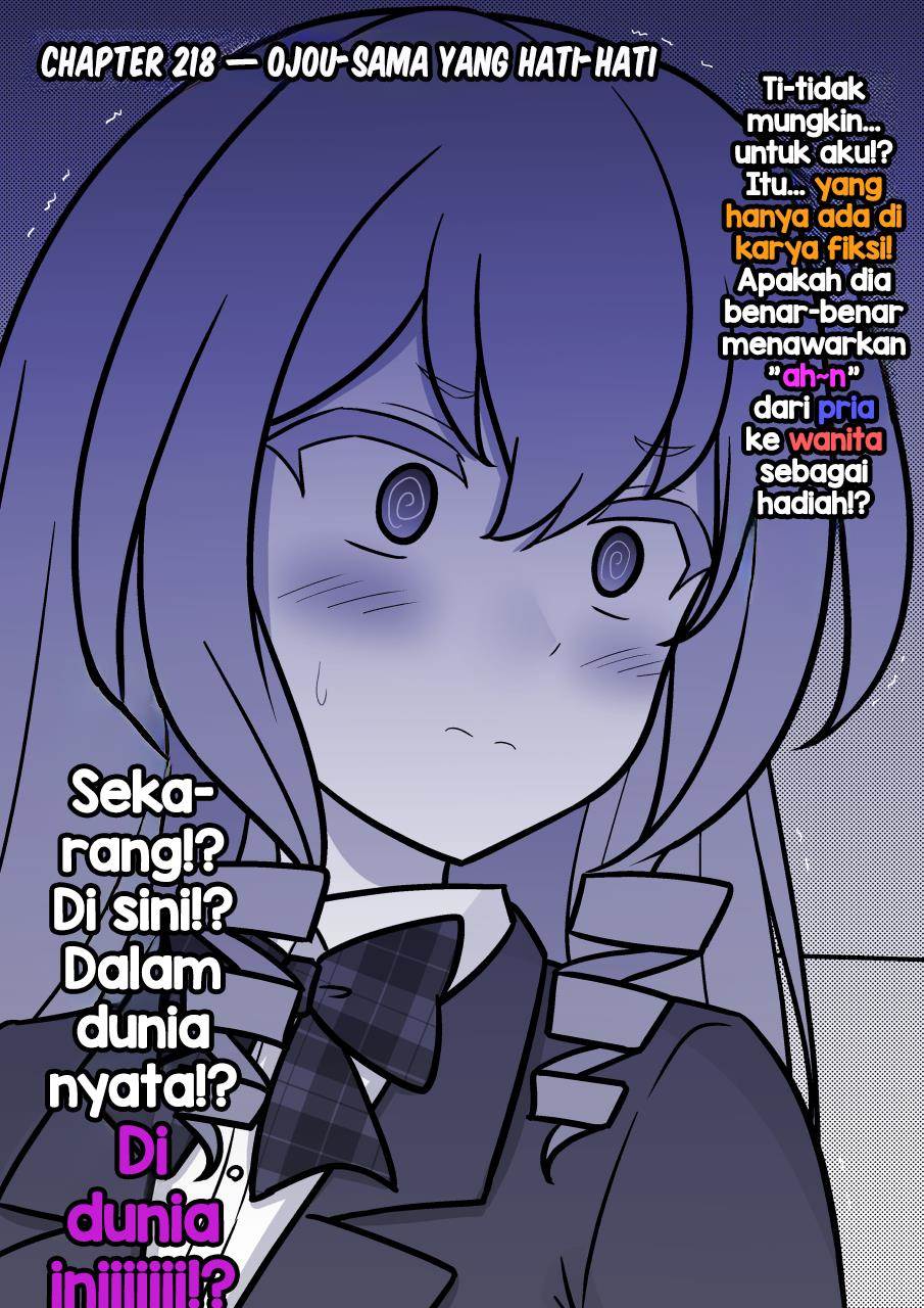 Danjohi 1:39 no Heikou Sekai wa Omoi no Hoka Futsuu Chapter 218 - halaman 1