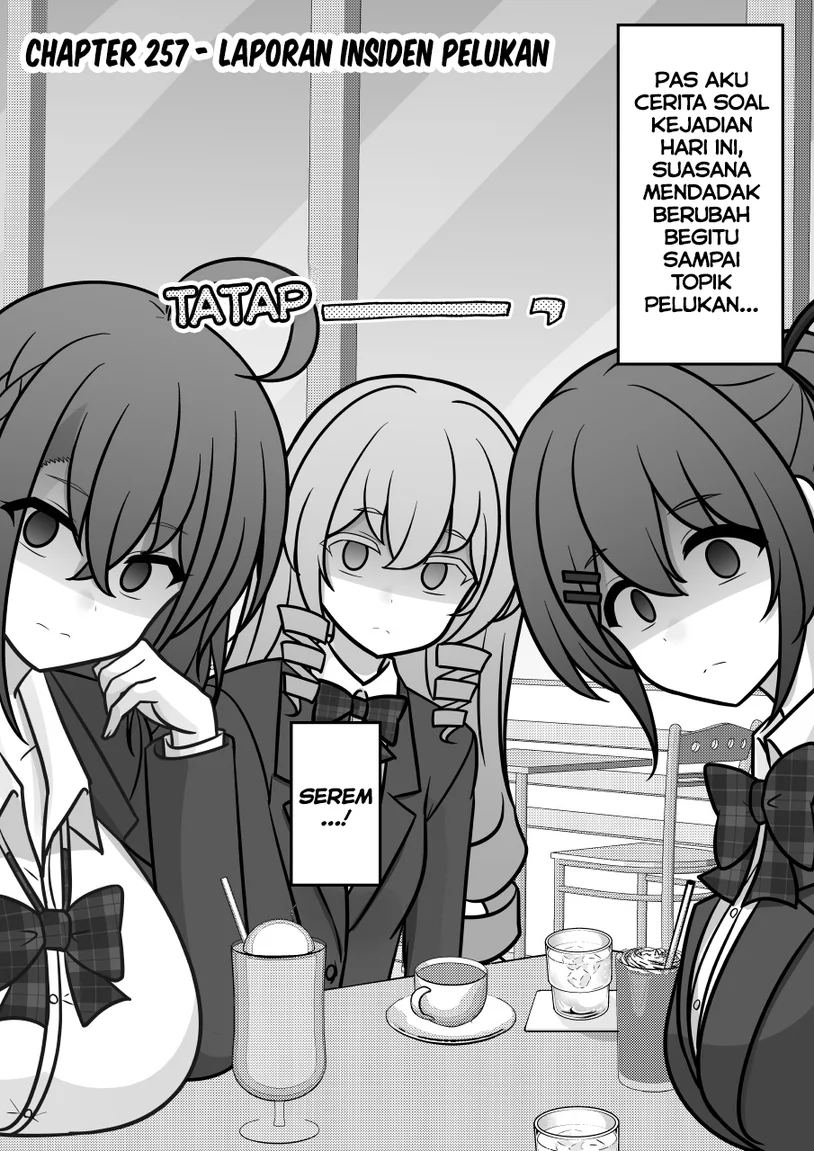 Danjohi 1:39 no Heikou Sekai wa Omoi no Hoka Futsuu Chapter 257 - halaman 1