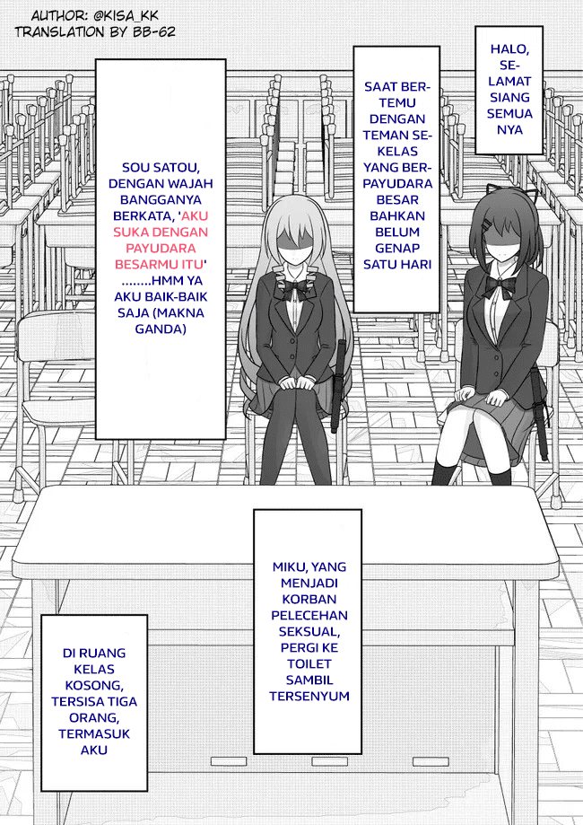 Danjohi 1:39 no Heikou Sekai wa Omoi no Hoka Futsuu Chapter 66 - halaman 1