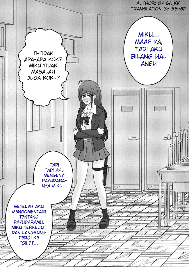 Danjohi 1:39 no Heikou Sekai wa Omoi no Hoka Futsuu Chapter 69 - halaman 2