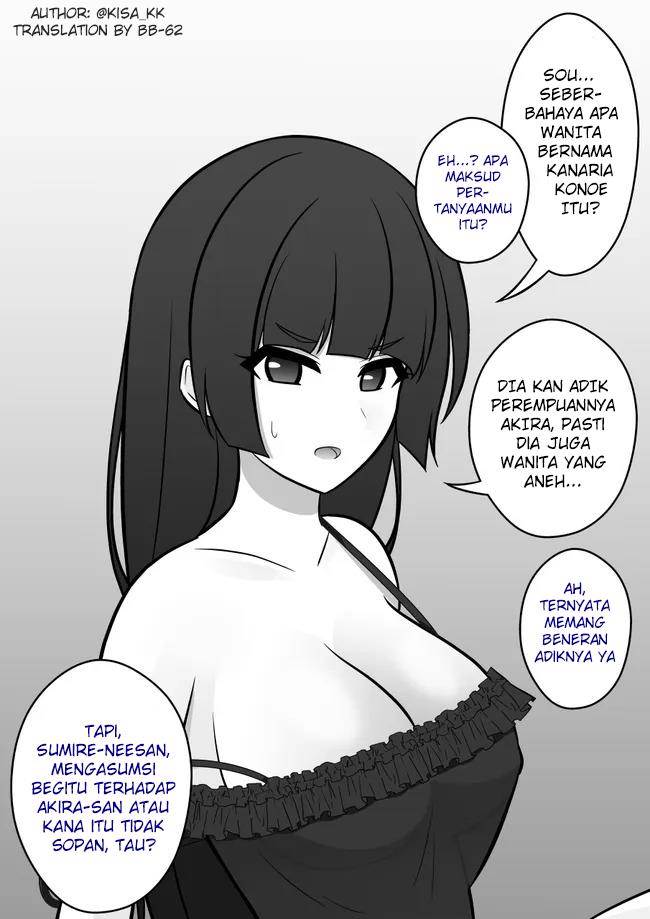 Danjohi 1:39 no Heikou Sekai wa Omoi no Hoka Futsuu Chapter 77 - halaman 1