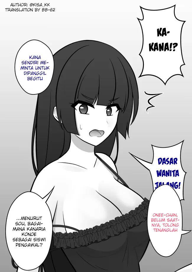 Danjohi 1:39 no Heikou Sekai wa Omoi no Hoka Futsuu Chapter 77 - halaman 2
