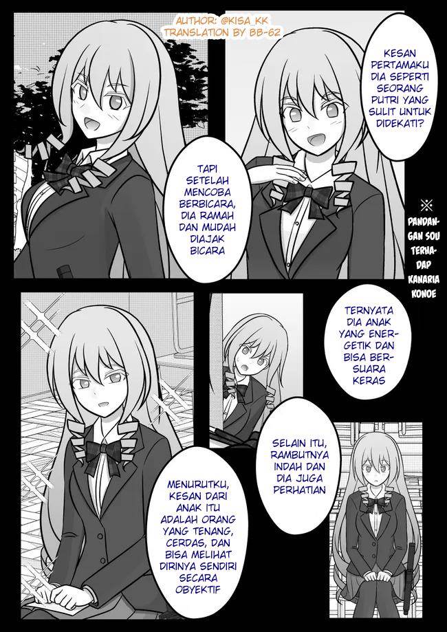 Danjohi 1:39 no Heikou Sekai wa Omoi no Hoka Futsuu Chapter 77 - halaman 3