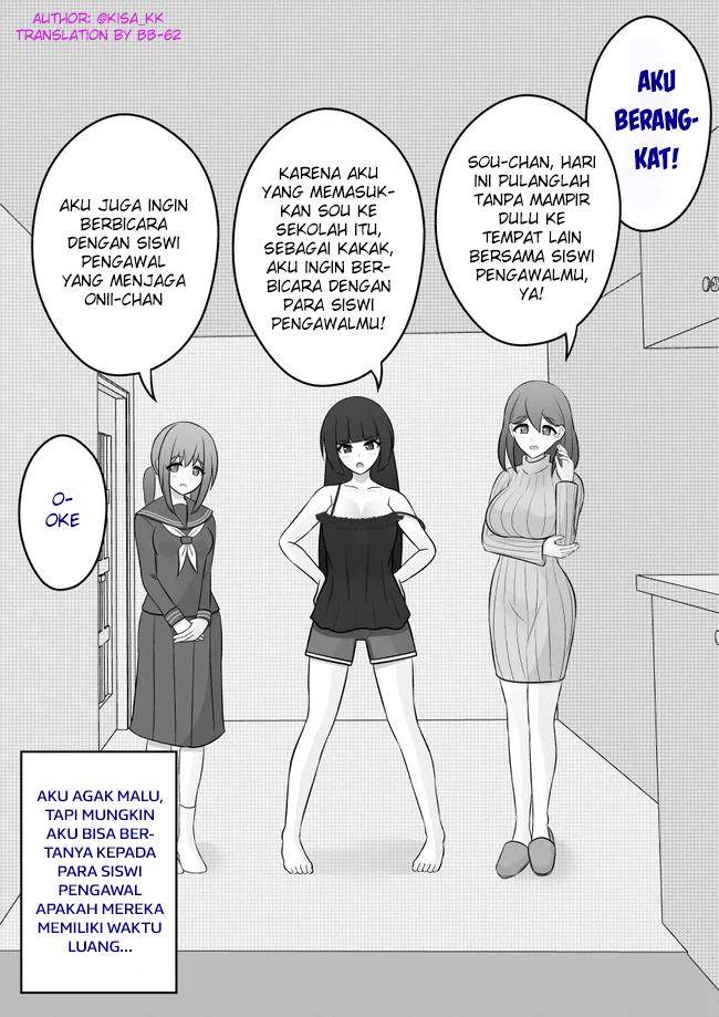 Danjohi 1:39 no Heikou Sekai wa Omoi no Hoka Futsuu Chapter 86 - halaman 1