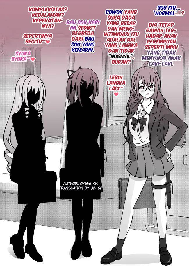 Danjohi 1:39 no Heikou Sekai wa Omoi no Hoka Futsuu Chapter 90 - halaman 2
