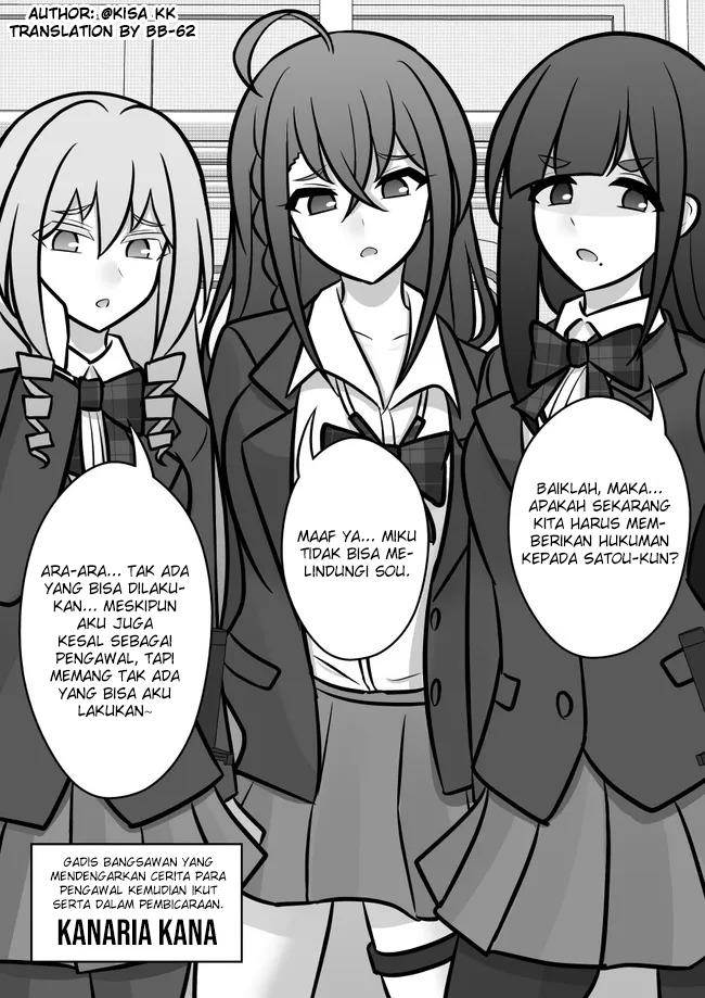 Danjohi 1:39 no Heikou Sekai wa Omoi no Hoka Futsuu Chapter 98 - halaman 1