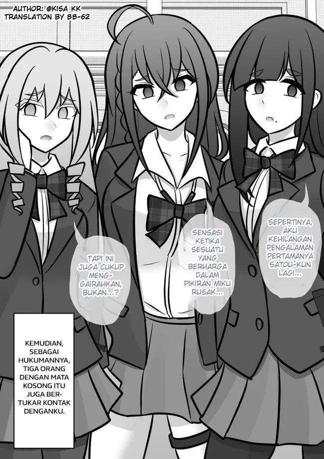 Danjohi 1:39 no Heikou Sekai wa Omoi no Hoka Futsuu Chapter 98 - halaman 18