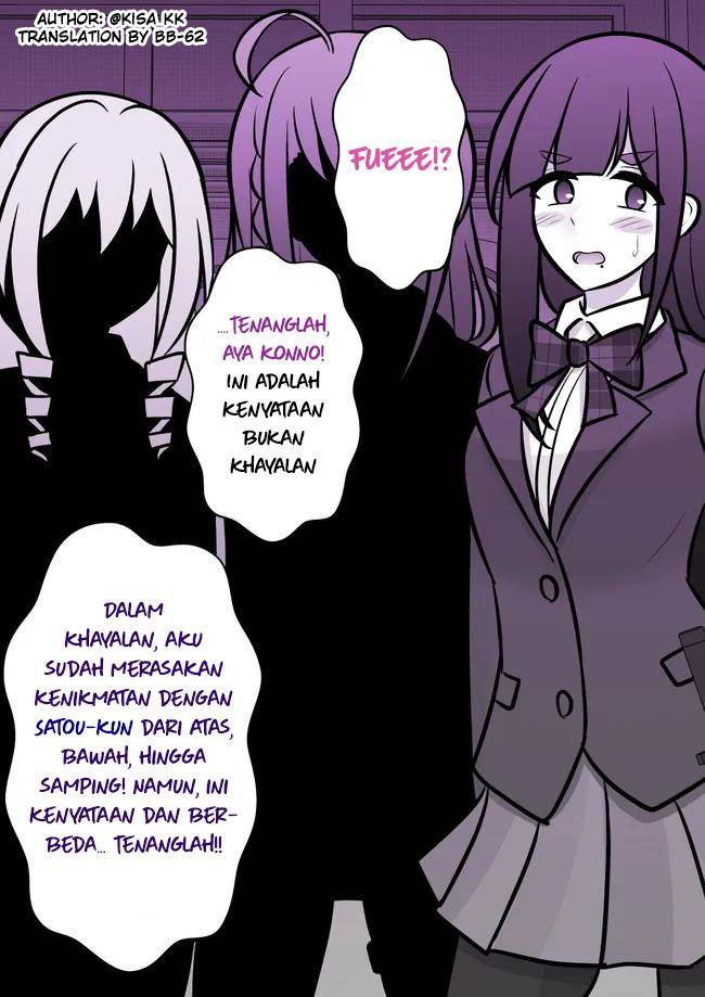 Danjohi 1:39 no Heikou Sekai wa Omoi no Hoka Futsuu Chapter 98 - halaman 4