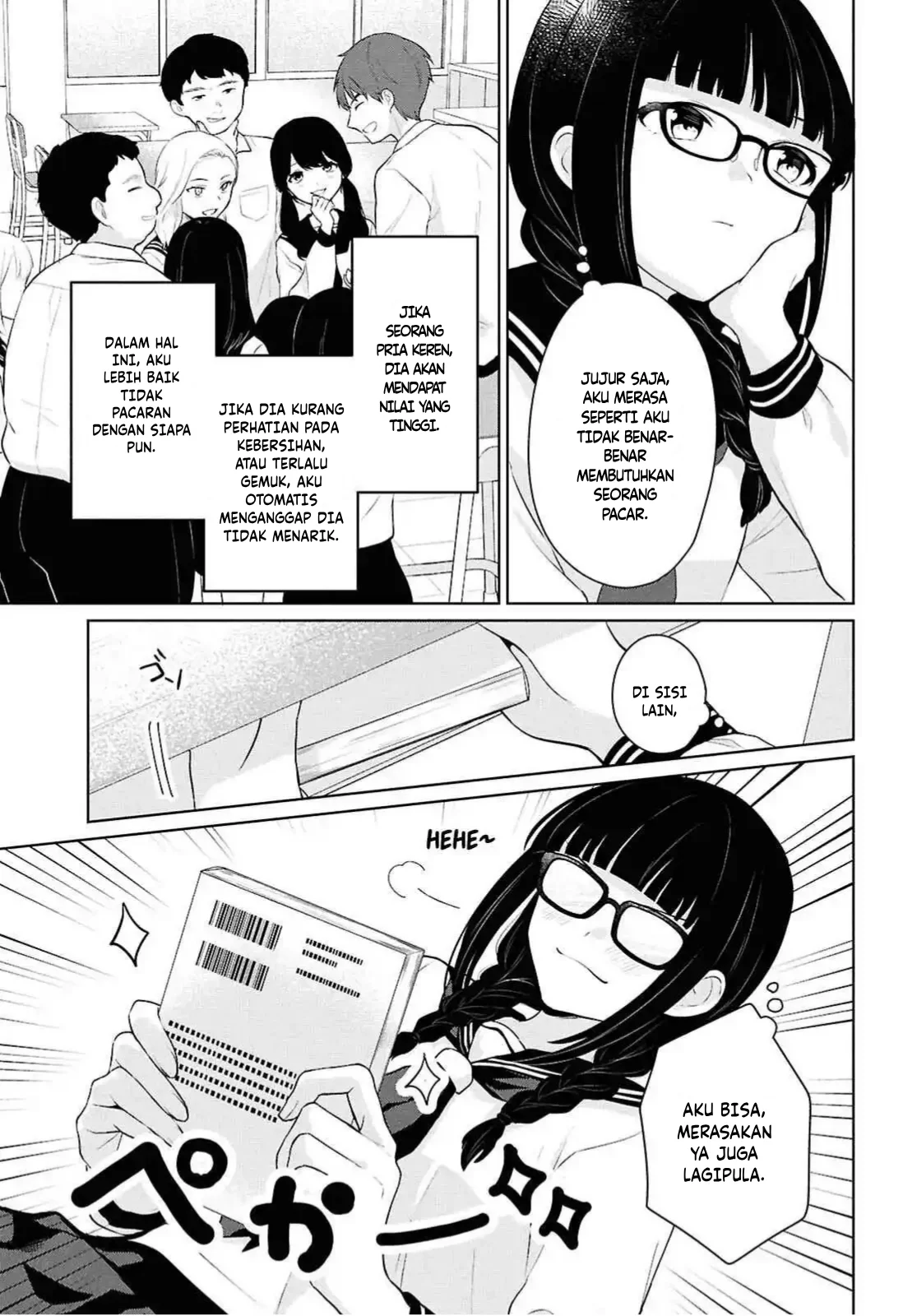 Danjohi 1:5 no Sekai demo Futsu ni Ikirareru to Omotta? ~ Geki Juu Kanjou na Kanojotachi ga Mujikaku Danshi ni Honrousaretara Chapter 10 - halaman 14