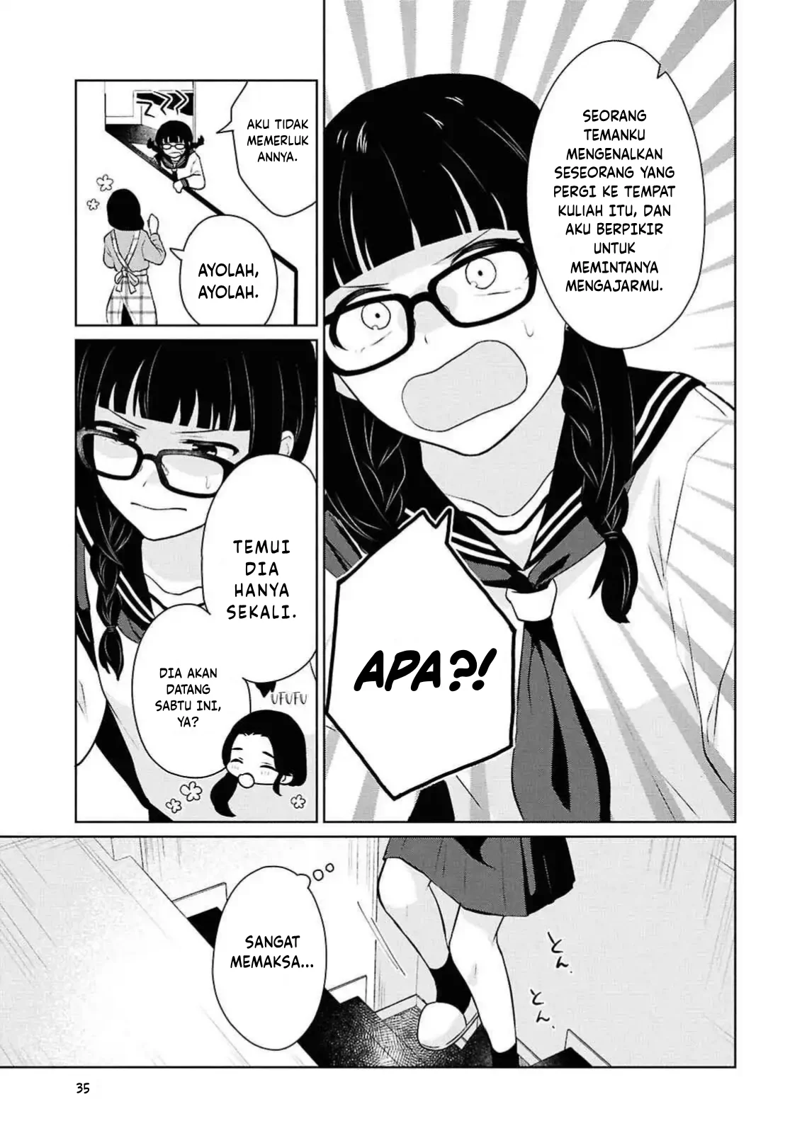Danjohi 1:5 no Sekai demo Futsu ni Ikirareru to Omotta? ~ Geki Juu Kanjou na Kanojotachi ga Mujikaku Danshi ni Honrousaretara Chapter 10 - halaman 18