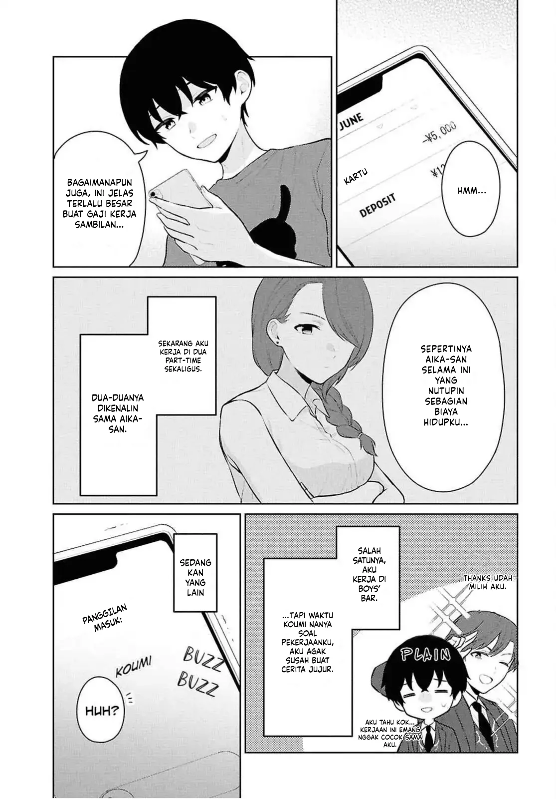 Danjohi 1:5 no Sekai demo Futsu ni Ikirareru to Omotta? ~ Geki Juu Kanjou na Kanojotachi ga Mujikaku Danshi ni Honrousaretara Chapter 10 - halaman 3