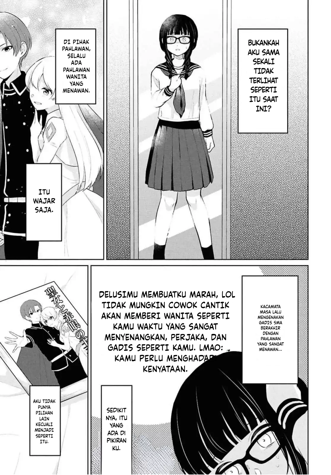 Danjohi 1:5 no Sekai demo Futsu ni Ikirareru to Omotta? ~ Geki Juu Kanjou na Kanojotachi ga Mujikaku Danshi ni Honrousaretara Chapter 10 - halaman 32