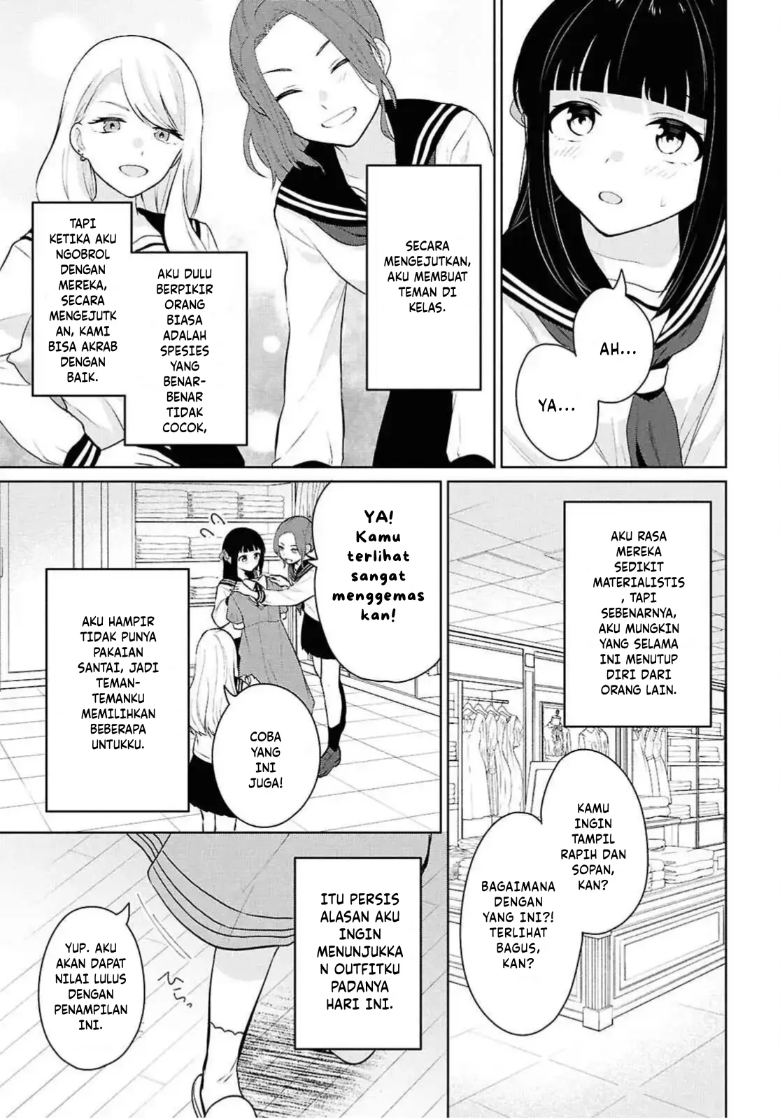 Danjohi 1:5 no Sekai demo Futsu ni Ikirareru to Omotta? ~ Geki Juu Kanjou na Kanojotachi ga Mujikaku Danshi ni Honrousaretara Chapter 10 - halaman 36