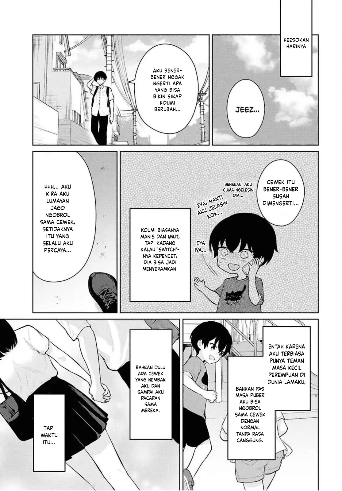Danjohi 1:5 no Sekai demo Futsu ni Ikirareru to Omotta? ~ Geki Juu Kanjou na Kanojotachi ga Mujikaku Danshi ni Honrousaretara Chapter 10 - halaman 5