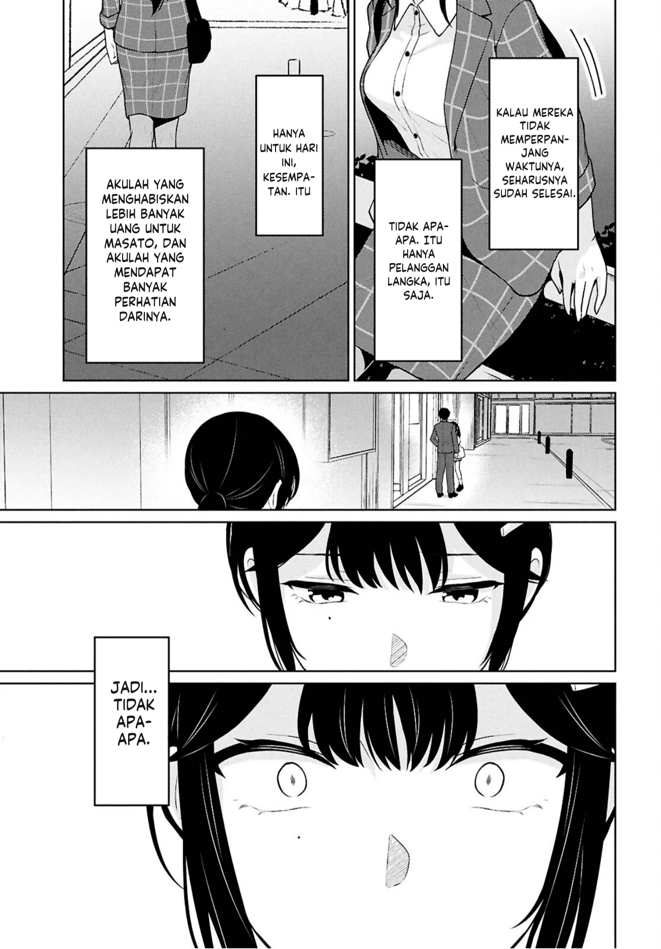 Danjohi 1:5 no Sekai demo Futsu ni Ikirareru to Omotta? ~ Geki Juu Kanjou na Kanojotachi ga Mujikaku Danshi ni Honrousaretara Chapter 14 - halaman 38