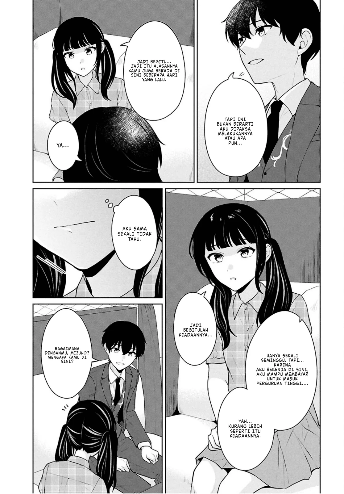 Danjohi 1:5 no Sekai demo Futsu ni Ikirareru to Omotta? ~ Geki Juu Kanjou na Kanojotachi ga Mujikaku Danshi ni Honrousaretara Chapter 15 - halaman 34