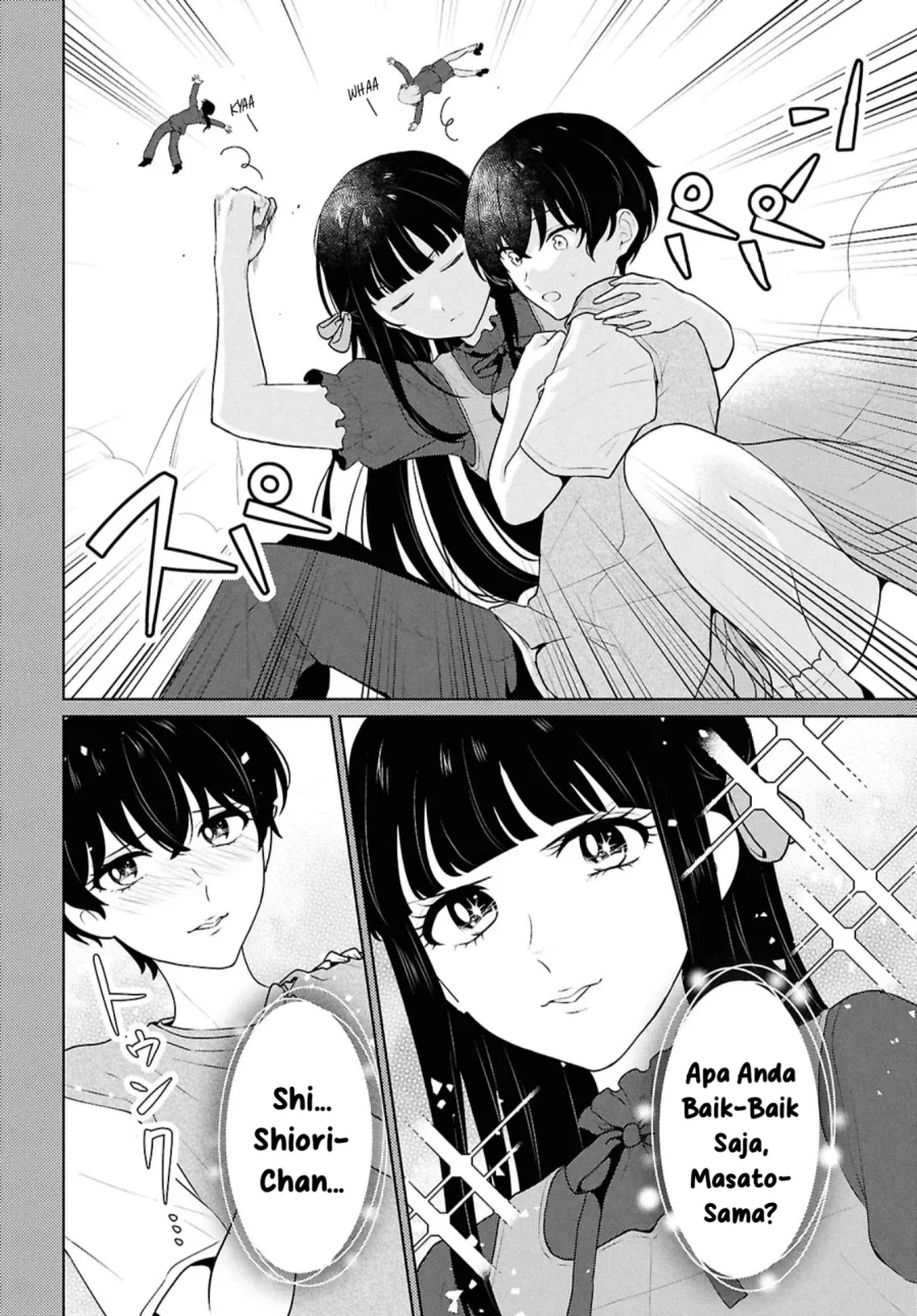 Danjohi 1:5 no Sekai demo Futsu ni Ikirareru to Omotta? ~ Geki Juu Kanjou na Kanojotachi ga Mujikaku Danshi ni Honrousaretara Chapter 16.1 - halaman 9