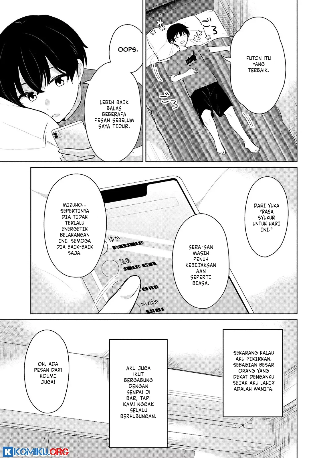 Danjohi 1:5 no Sekai demo Futsu ni Ikirareru to Omotta? ~ Geki Juu Kanjou na Kanojotachi ga Mujikaku Danshi ni Honrousaretara Chapter 9 - halaman 42